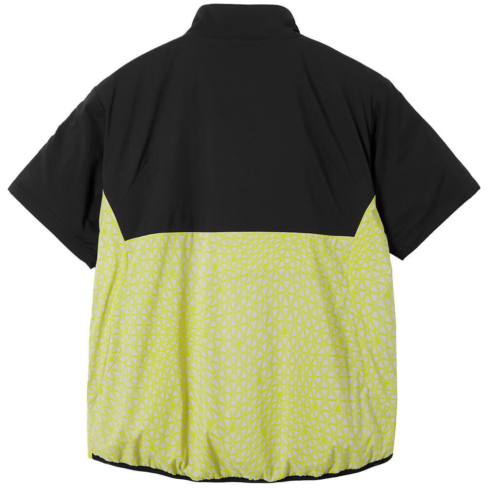 ルコック Le coq sportif　メンズ 中綿 半袖 ハーフジップ ブルゾン LG5FWBC0M　2025年モデル 詳細1 詳細3