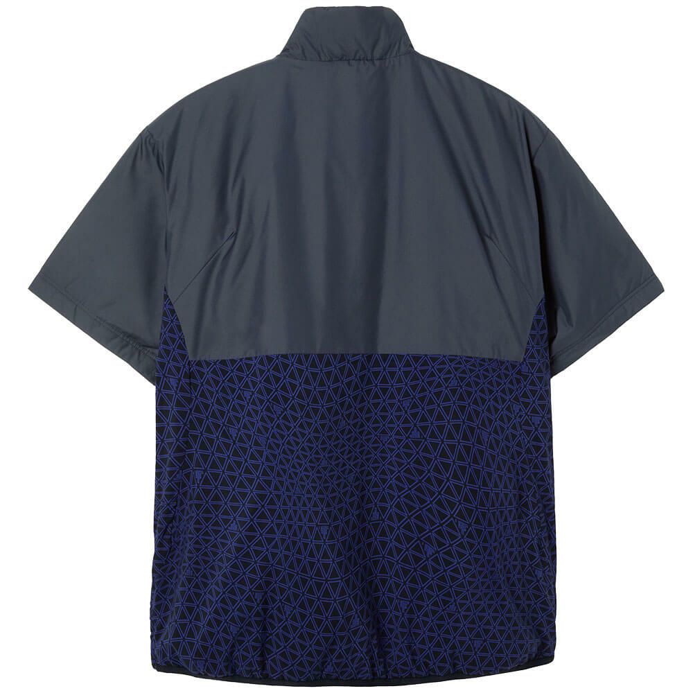 ルコック Le coq sportif　メンズ 中綿 半袖 ハーフジップ ブルゾン LG5FWBC0M　2025年モデル 詳細1 詳細5