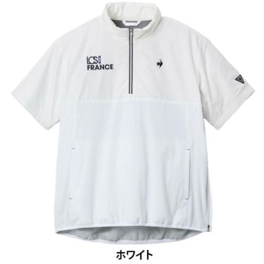 ルコック Le coq sportif　メンズ 中綿 半袖 ハーフジップ ブルゾン LG5FWBC0M　2025年モデル 詳細1 詳細8