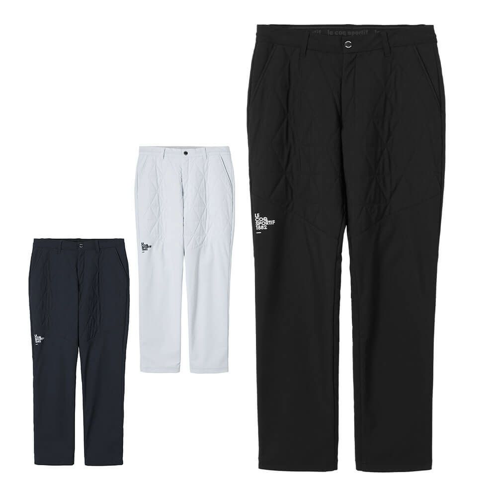 ルコック Le coq sportif　メンズ ハイブリッド 中綿 ロングパンツ LG5FLP02M　2025年モデル
