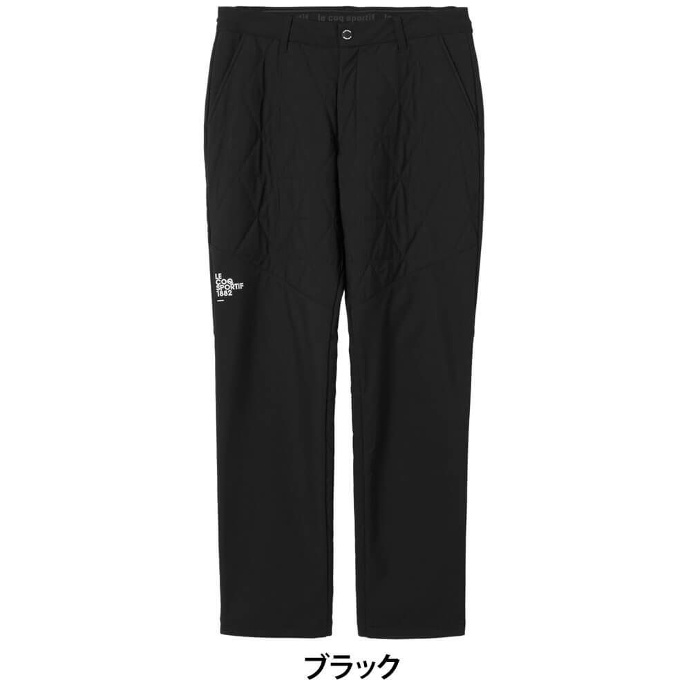ルコック Le coq sportif　メンズ ハイブリッド 中綿 ロングパンツ LG5FLP02M　2025年モデル 詳細1 詳細2