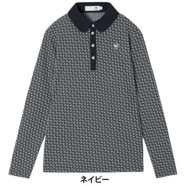 ルコック Le coq sportif　レディース 長袖 ポロシャツ LG5FLS01　2025年モデル 詳細1 詳細4