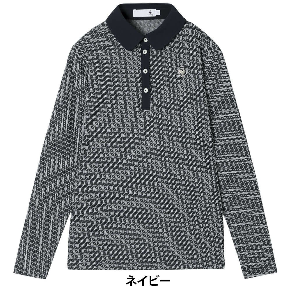 ルコック Le coq sportif　レディース 長袖 ポロシャツ LG5FLS01　2025年モデル 詳細1 詳細4