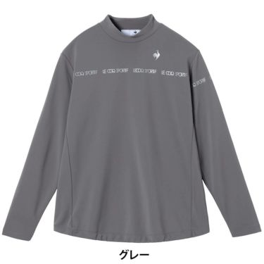 ルコック Le coq sportif　レディース 長袖 モックネック シャツ LG5FLS51L　2025年モデル 詳細1 詳細2