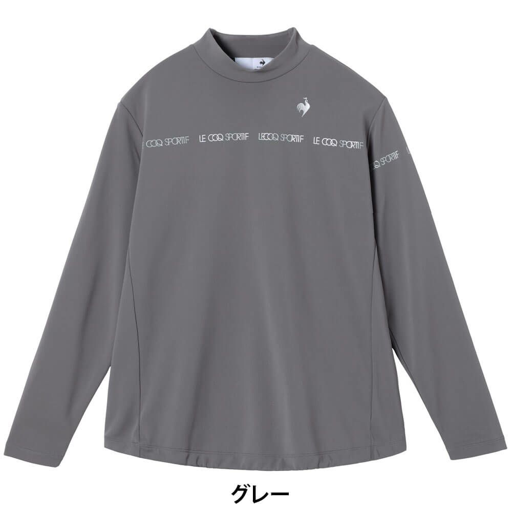 ルコック Le coq sportif　レディース 長袖 モックネック シャツ LG5FLS51L　2025年モデル 詳細1 詳細2