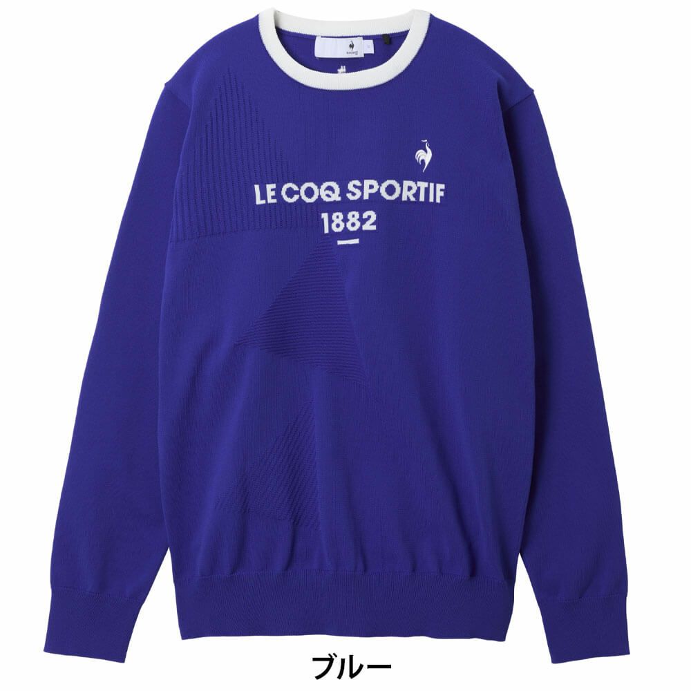ルコック Le coq sportif　レディース 長袖 クルーネック セーター LG5FST00L　2025年モデル 詳細1 詳細4