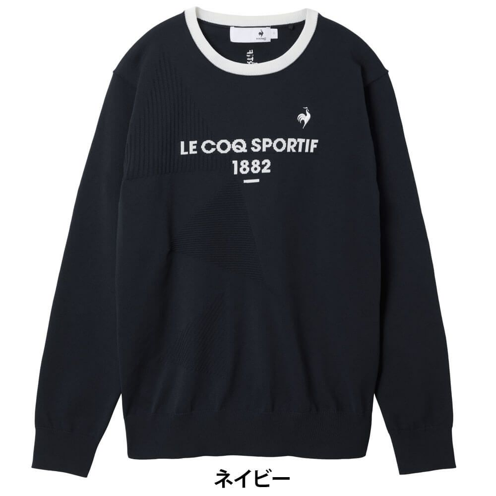 ルコック Le coq sportif　レディース 長袖 クルーネック セーター LG5FST00L　2025年モデル 詳細1 詳細6