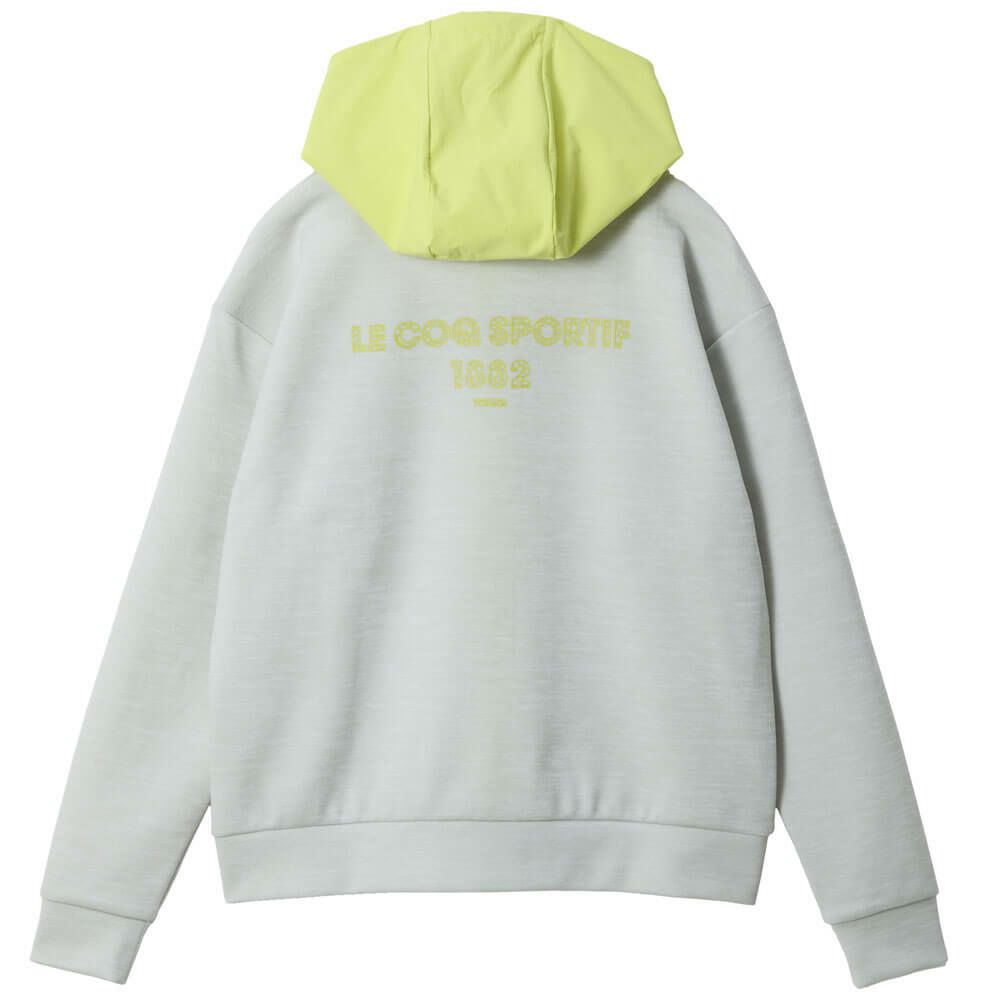 ルコック Le coq sportif　レディース 長袖 フルジップ フーディー スウェット LG5FSW50L　2025年モデル 詳細1 詳細3