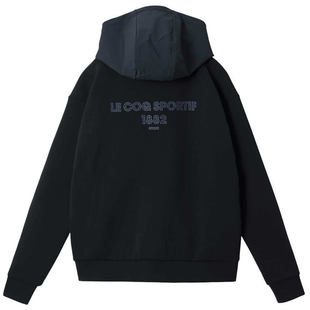 ルコック Le coq sportif　レディース 長袖 フルジップ フーディー スウェット LG5FSW50L　2025年モデル 詳細1 詳細5