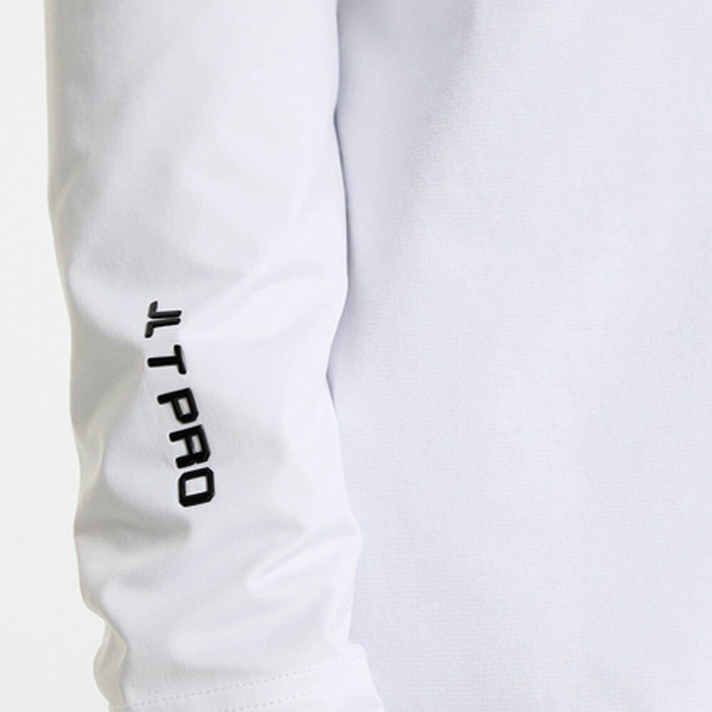 Jリンドバーグ J.LINDEBERG　メンズ ハイブリッド 長袖 ポロシャツ 071-24913 004 ホワイト　2025年モデル ホワイト 詳細3