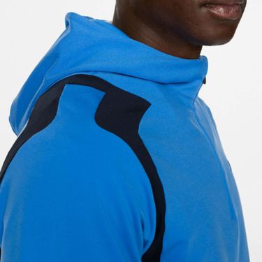 Jリンドバーグ J.LINDEBERG　メンズ フード付き ハーフジップ 長袖 ミッドレイヤー 071-34923 094 ターコイズ　2025年モデル ターコイズ 詳細3