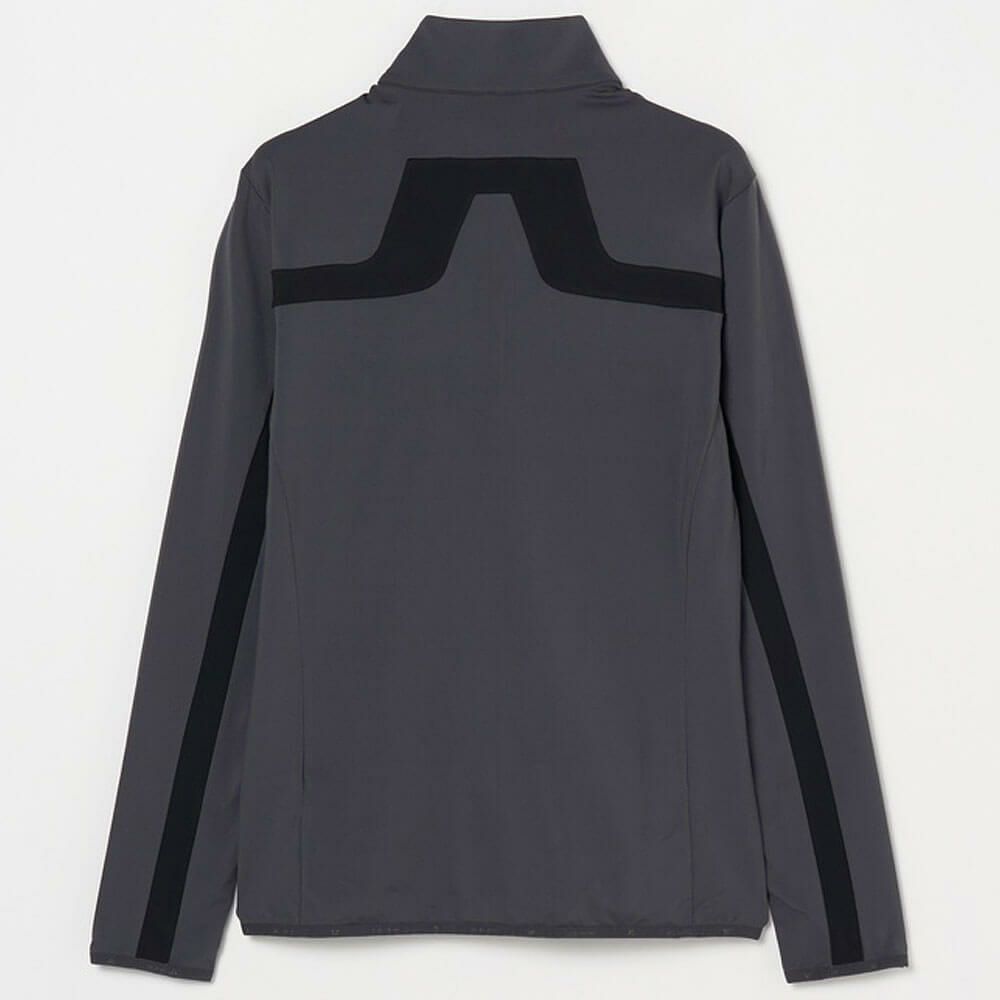 Jリンドバーグ J.LINDEBERG　メンズ バックブリッジ ミッドレイヤー 長袖 ブルゾン 071-54913 018 チャコール　2025年モデル チャコール 詳細2