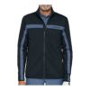 Jリンドバーグ J.LINDEBERG　メンズ バックブリッジ ミッドレイヤー 長袖 ブルゾン 071-54913 198 ネイビー　2025年モデル ネイビー