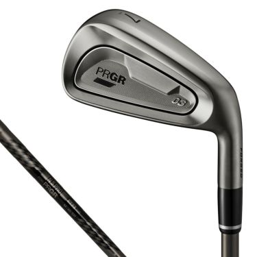 プロギア PRGR　03 ゼロサン Limited Black Edition アイアン 2025年モデル　5本セット（＃7～9、PW、AW）　SPEC STEEL III Ver.2 Luxury Black スチールシャフト 詳細1