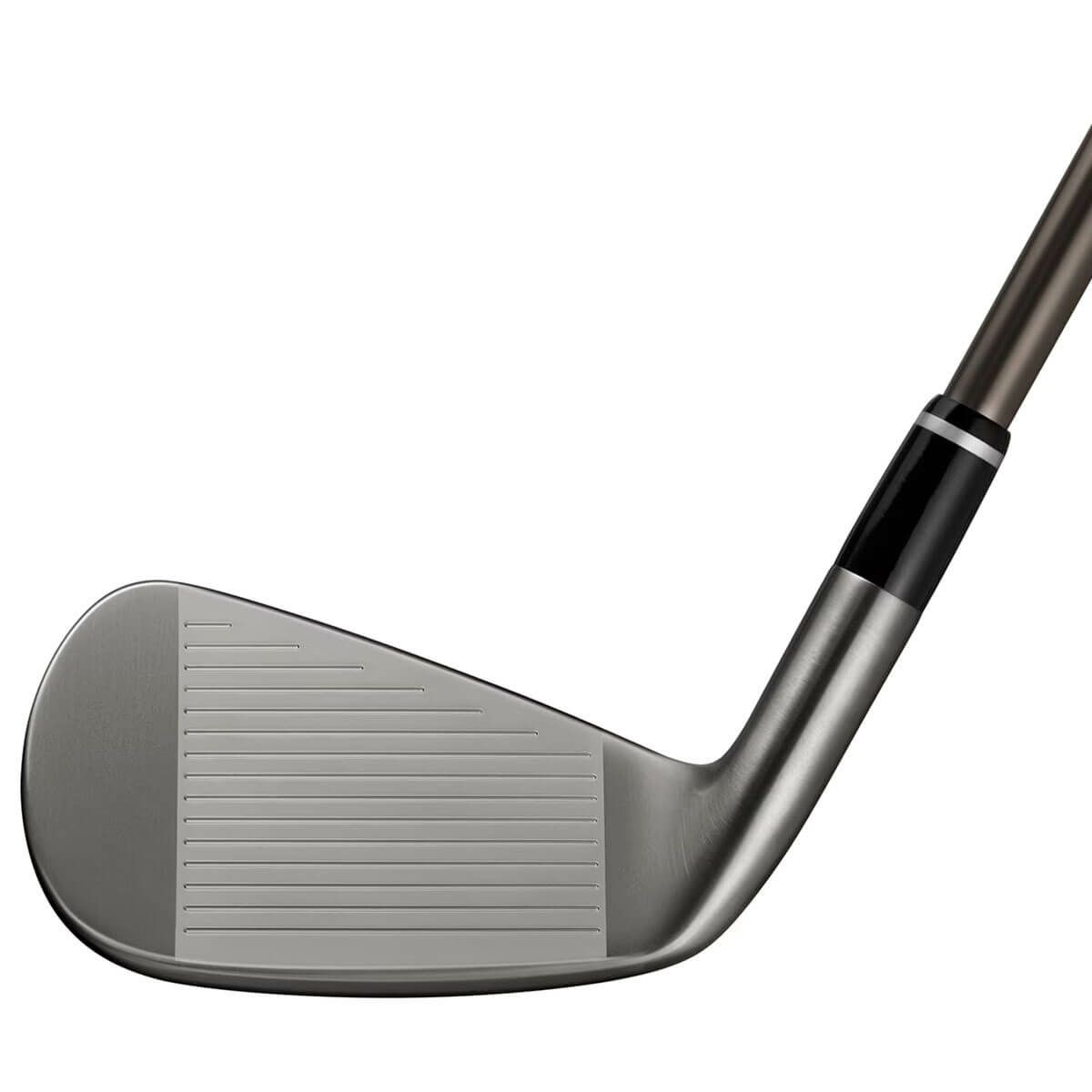 プロギア PRGR　03 ゼロサン Limited Black Edition アイアン 2025年モデル　5本セット（＃7～9、PW、AW）　SPEC STEEL III Ver.2 Luxury Black スチールシャフト 詳細3