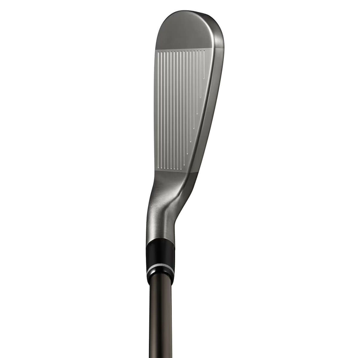 プロギア PRGR　04 ゼロヨン Limited Black Edition アイアン 2025年モデル　5本セット（＃7～9、PW、AW） SPEC STEEL III Ver.2 Luxury Black スチールシャフト 詳細2