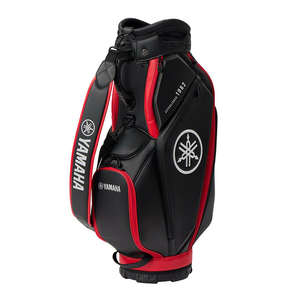 ヤマハ　メンズ ミドルサイズ キャディバッグ Y26CBM BKRD ブラック×レッド　2026年モデル ブラック×レッド
