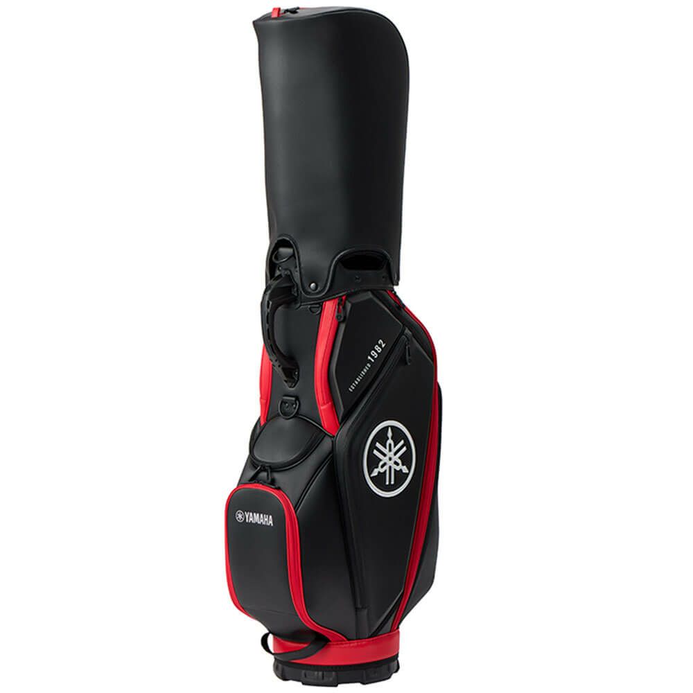 ヤマハ　メンズ ミドルサイズ キャディバッグ Y26CBM BKRD ブラック×レッド　2026年モデル ブラック×レッド 詳細3