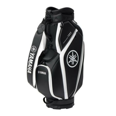 ヤマハ　メンズ ミドルサイズ キャディバッグ Y26CBM BKW ブラック×ホワイト　2026年モデル ブラック×ホワイト