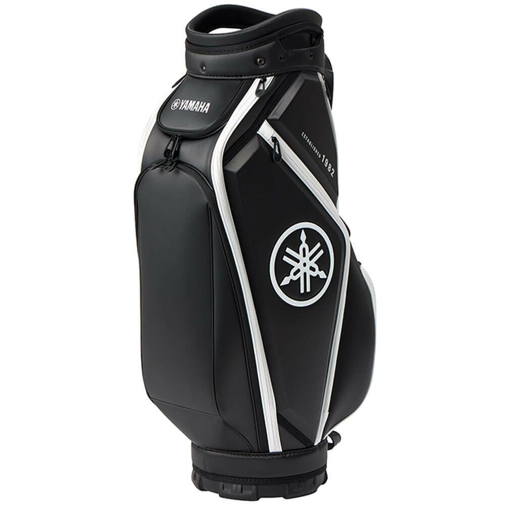 ヤマハ　メンズ ミドルサイズ キャディバッグ Y26CBM BKW ブラック×ホワイト　2026年モデル ブラック×ホワイト 詳細2