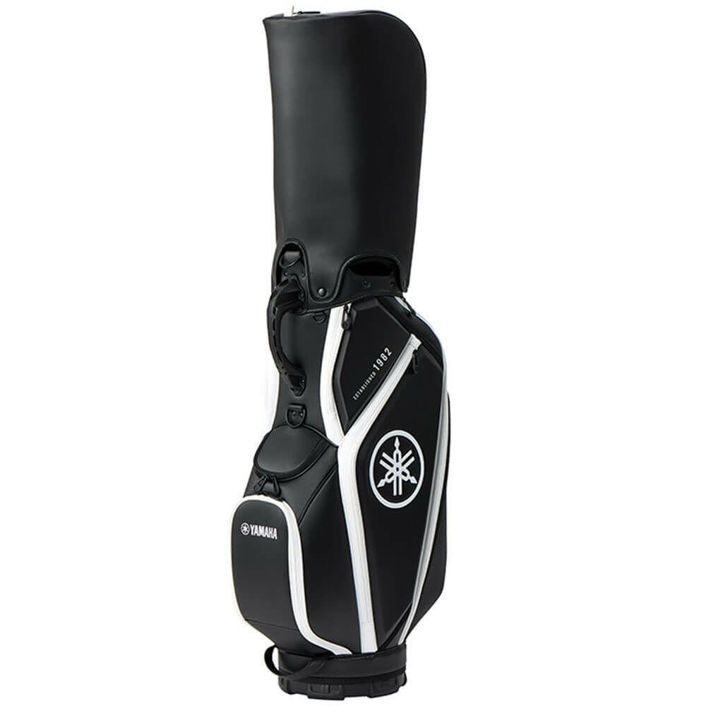 ヤマハ　メンズ ミドルサイズ キャディバッグ Y26CBM BKW ブラック×ホワイト　2026年モデル ブラック×ホワイト 詳細3