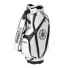 ヤマハ　メンズ ミドルサイズ キャディバッグ Y26CBM WBK ホワイト×ブラック　2026年モデル ホワイト×ブラック