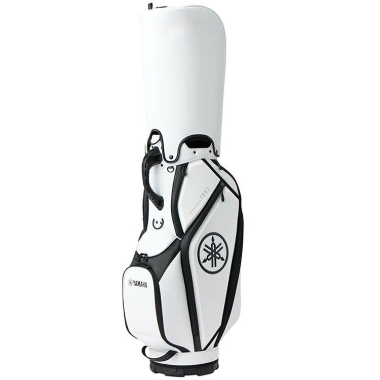 ヤマハ メンズ ミドルサイズ キャディバッグ Y26CBM WBK ホワイト
