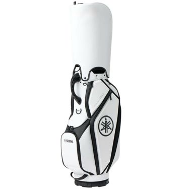 ヤマハ　メンズ ミドルサイズ キャディバッグ Y26CBM WBK ホワイト×ブラック　2026年モデル ホワイト×ブラック 詳細3