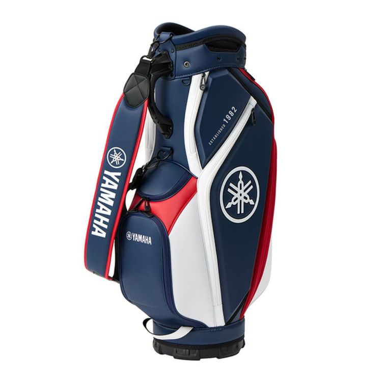 ヤマハ メンズ ミドルサイズ キャディバッグ Y26CBM WRDNV ホワイト