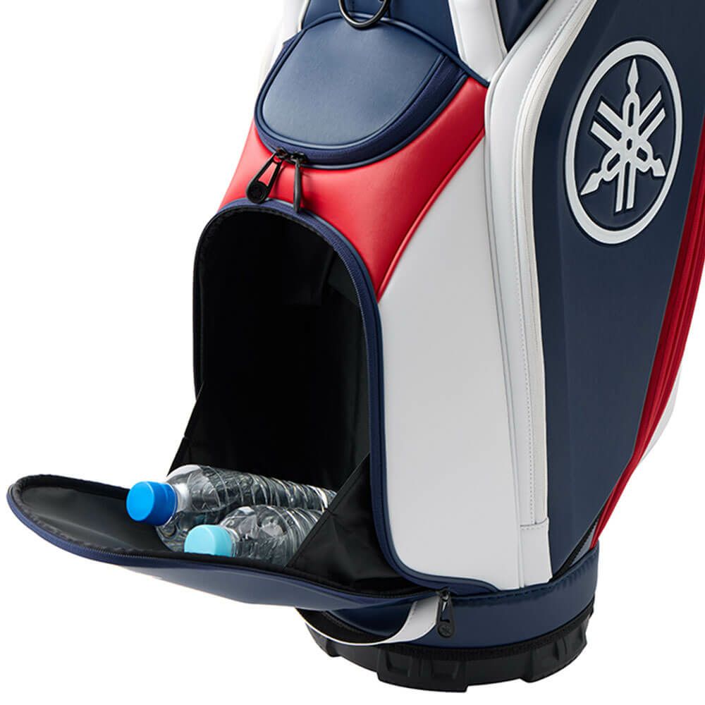 ヤマハ　メンズ ミドルサイズ キャディバッグ Y26CBM WRDNV ホワイト×レッド×ネイビー　2026年モデル ホワイト×レッド×ネイビー 詳細5