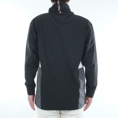 トミー ヒルフィガー ゴルフ　メンズ ネックウォーマー付 長袖 スウェット THMA583　2025年モデル 詳細1 詳細6