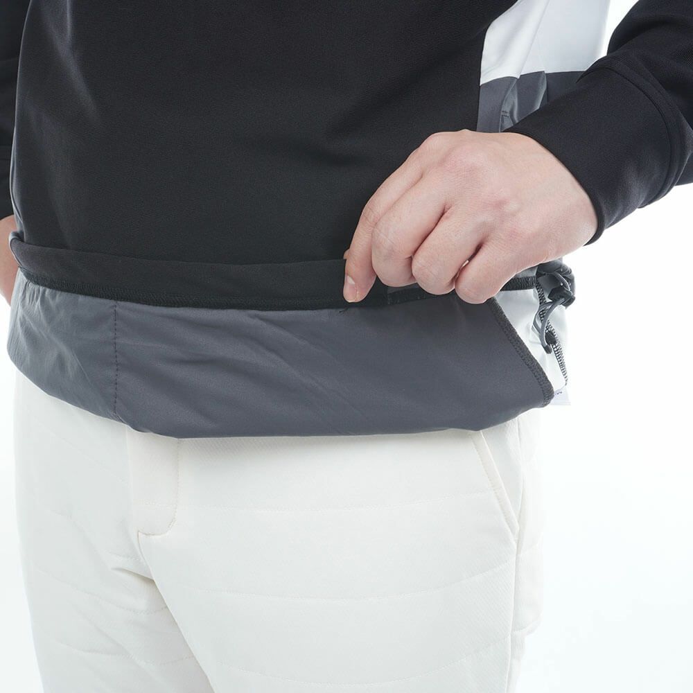 トミー ヒルフィガー ゴルフ　メンズ ネックウォーマー付 長袖 スウェット THMA583　2025年モデル 詳細1 詳細11