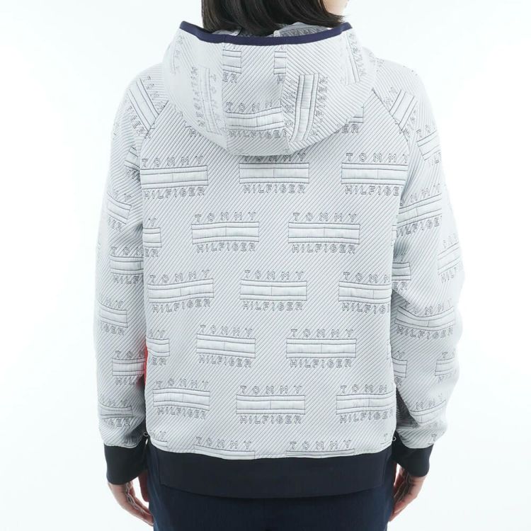 トミー ヒルフィガー ゴルフ レディース キルトジャガード 長袖 プル