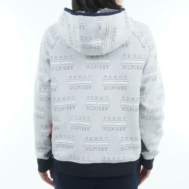 トミー ヒルフィガー ゴルフ　レディース キルトジャガード 長袖 プルオーバー THLA577　2025年モデル 詳細1 詳細3