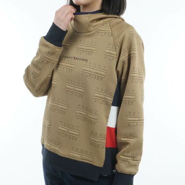 トミー ヒルフィガー ゴルフ　レディース キルトジャガード 長袖 プルオーバー THLA577　2025年モデル 詳細1 詳細7