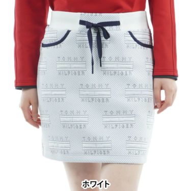 トミー ヒルフィガー ゴルフ　レディース キルトジャガード スカート THLA579　2025年モデル 詳細1 詳細2