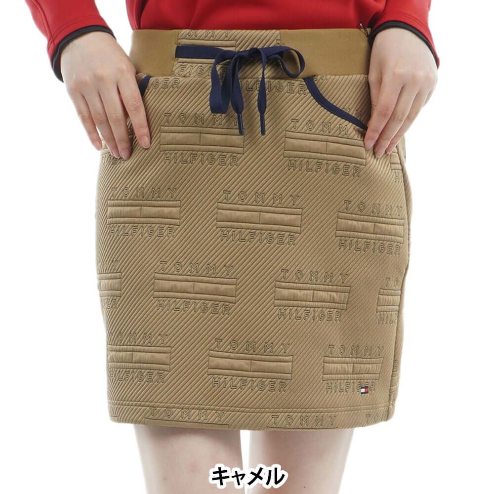 トミー ヒルフィガー ゴルフ　レディース キルトジャガード スカート THLA579　2025年モデル 詳細1 詳細5