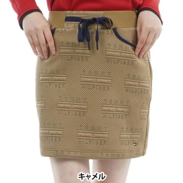 トミー ヒルフィガー ゴルフ　レディース キルトジャガード スカート THLA579　2025年モデル 詳細1 詳細5