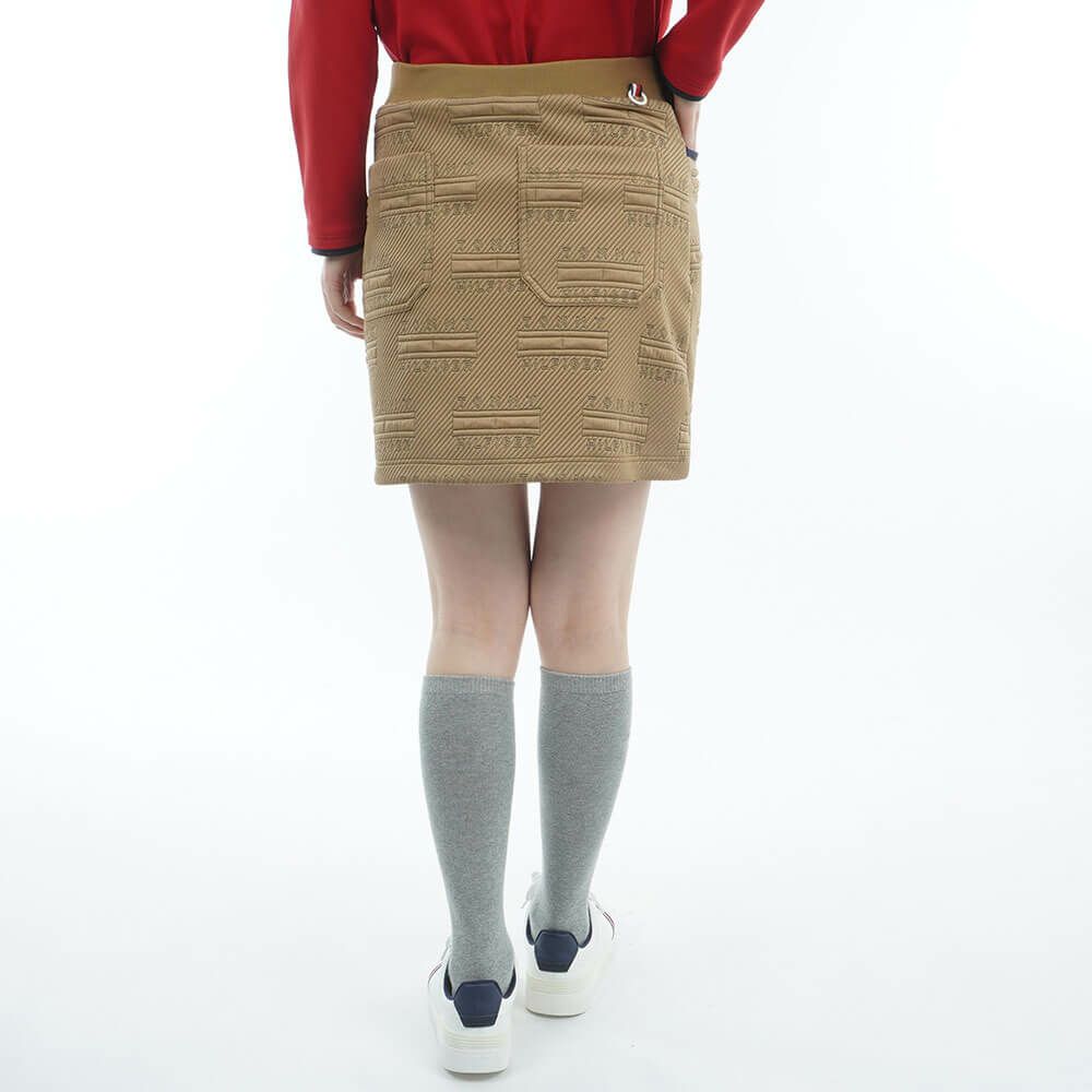 トミー ヒルフィガー ゴルフ　レディース キルトジャガード スカート THLA579　2025年モデル 詳細1 詳細6