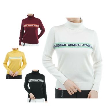 アドミラル Admiral　レディース ホカタッチ 長袖 タートルネック セーター ADLA577　2025年モデル 詳細1
