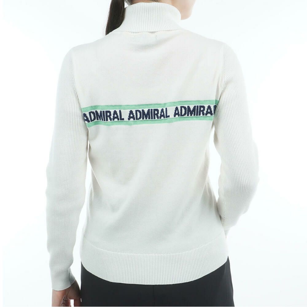 アドミラル Admiral　レディース ホカタッチ 長袖 タートルネック セーター ADLA577　2025年モデル 詳細1 詳細3
