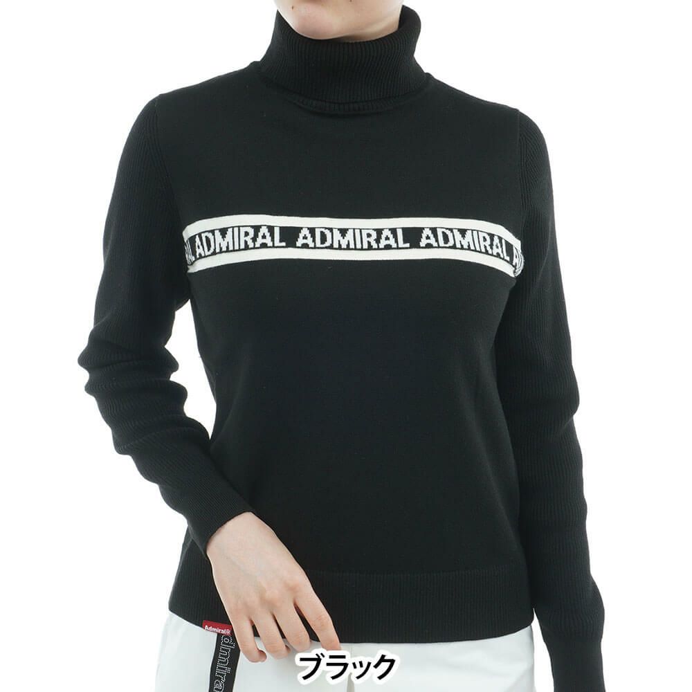 アドミラル Admiral　レディース ホカタッチ 長袖 タートルネック セーター ADLA577　2025年モデル 詳細1 詳細5