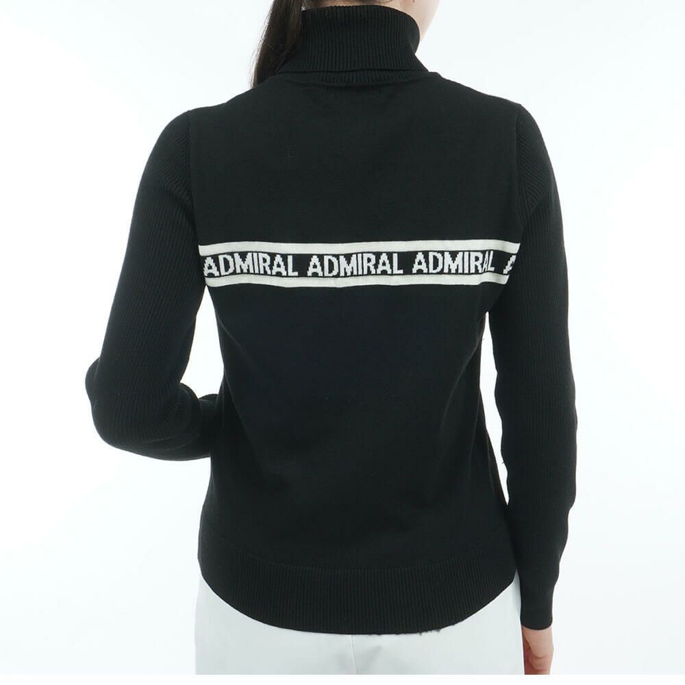 アドミラル Admiral　レディース ホカタッチ 長袖 タートルネック セーター ADLA577　2025年モデル 詳細1 詳細6