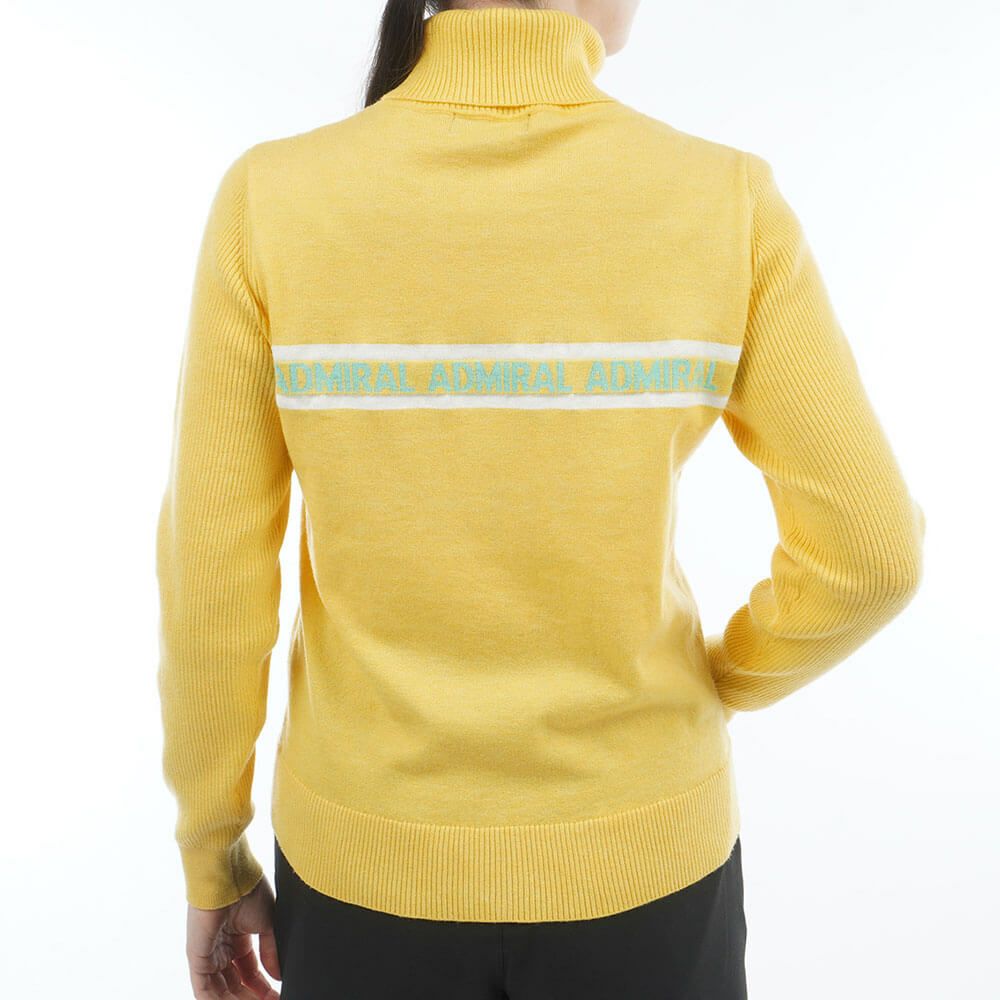 アドミラル Admiral　レディース ホカタッチ 長袖 タートルネック セーター ADLA577　2025年モデル 詳細1 詳細12