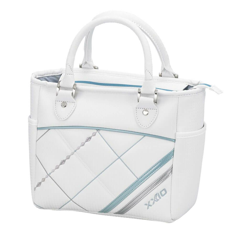 ゼクシオ XXIO　レディース ラウンドトートバッグ GGB-X165WRP ホワイト/ブルー　2025年モデル ホワイト/ブルー