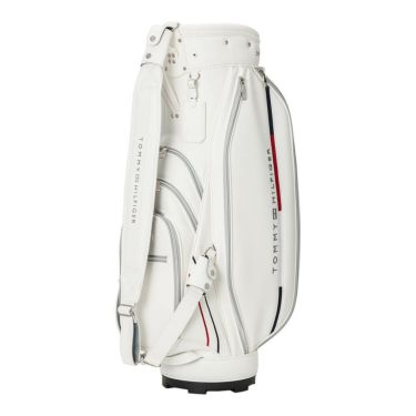 トミー ヒルフィガー ゴルフ　ゴルフ　クラシックスポーツ カート キャディバッグ THMG5FCB 00 ホワイト　2025年モデル ホワイト