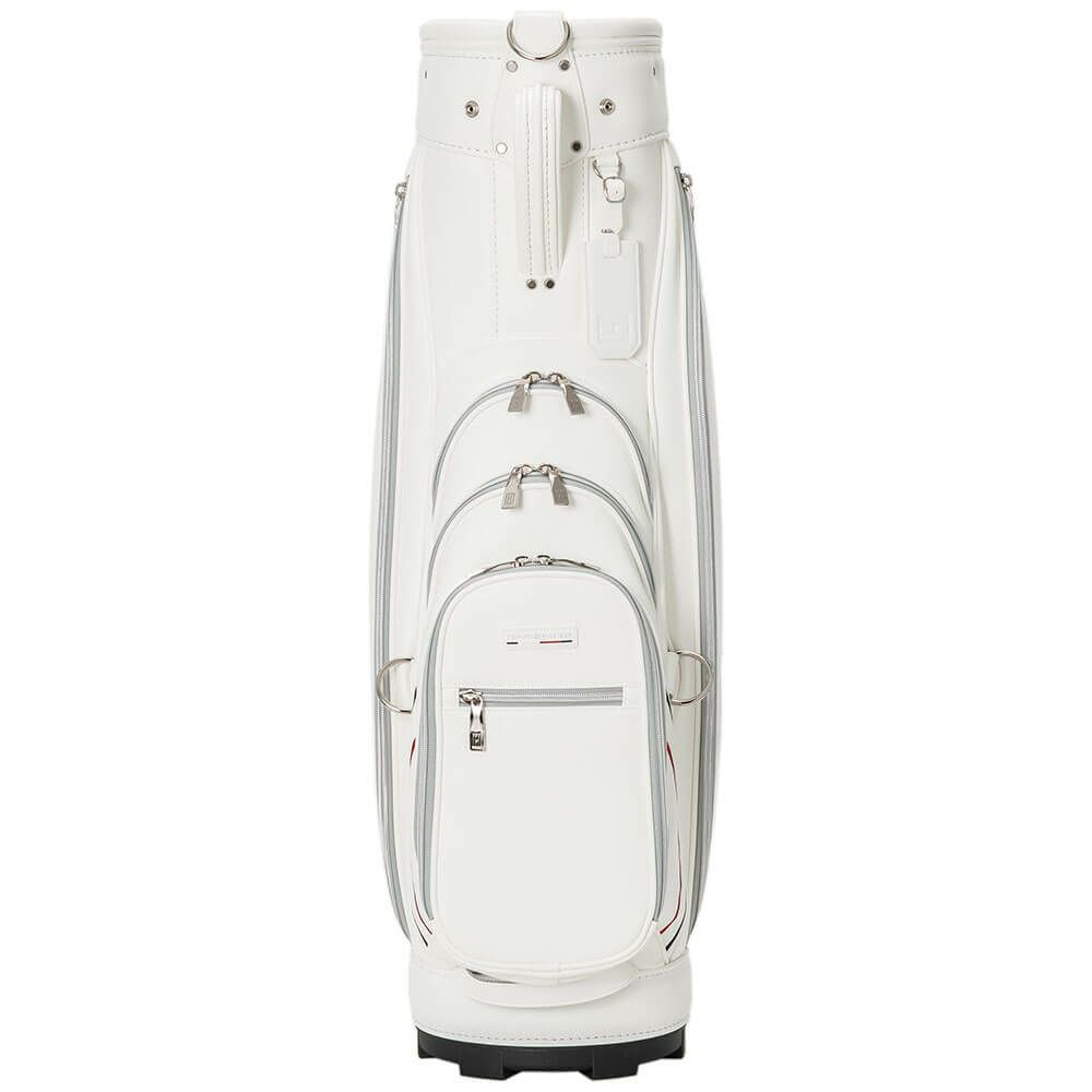 トミー ヒルフィガー ゴルフ　ゴルフ　クラシックスポーツ カート キャディバッグ THMG5FCB 00 ホワイト　2025年モデル ホワイト 詳細2