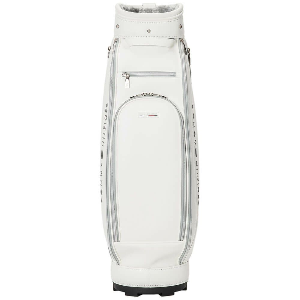 トミー ヒルフィガー ゴルフ　ゴルフ　クラシックスポーツ カート キャディバッグ THMG5FCB 00 ホワイト　2025年モデル ホワイト 詳細4