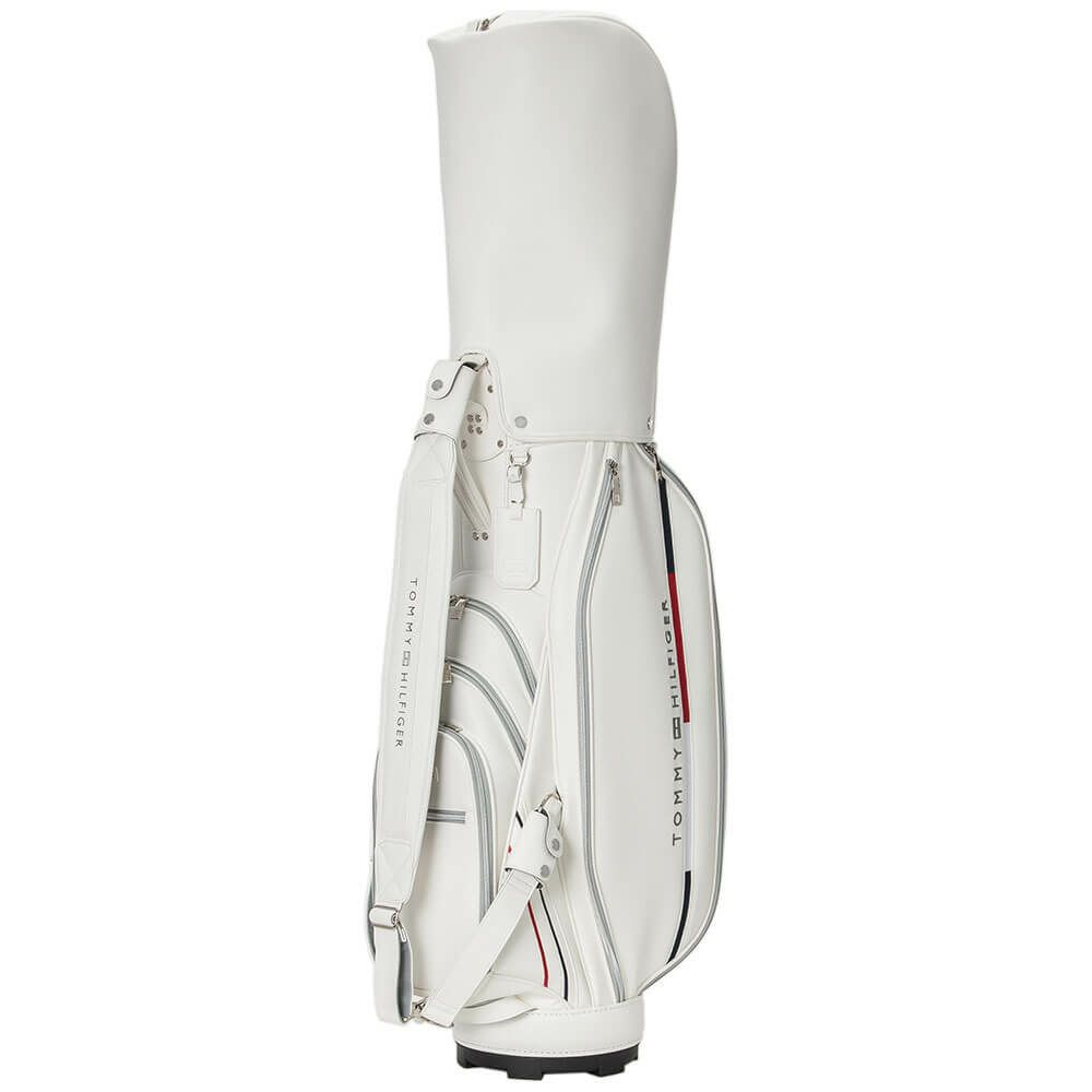 トミー ヒルフィガー ゴルフ　ゴルフ　クラシックスポーツ カート キャディバッグ THMG5FCB 00 ホワイト　2025年モデル ホワイト 詳細6