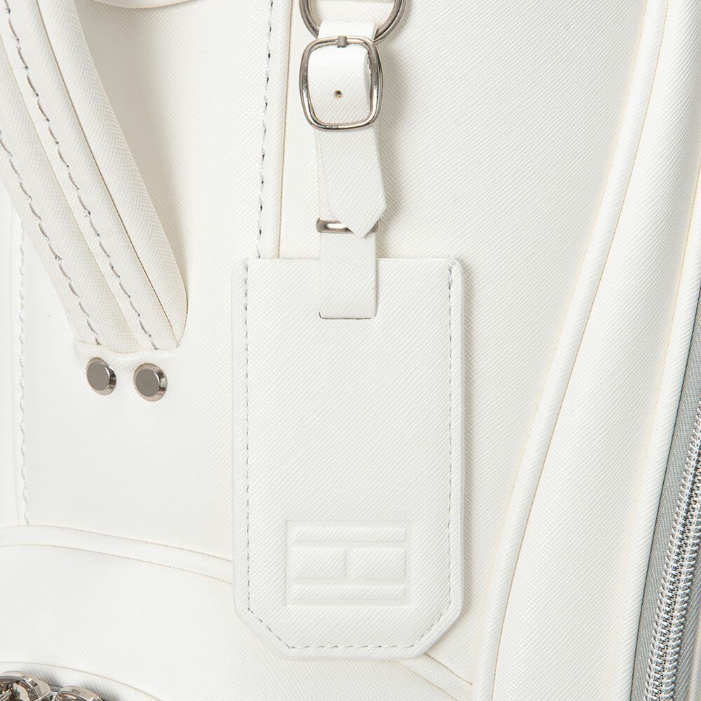 トミー ヒルフィガー ゴルフ　ゴルフ　クラシックスポーツ カート キャディバッグ THMG5FCB 00 ホワイト　2025年モデル ホワイト 詳細8